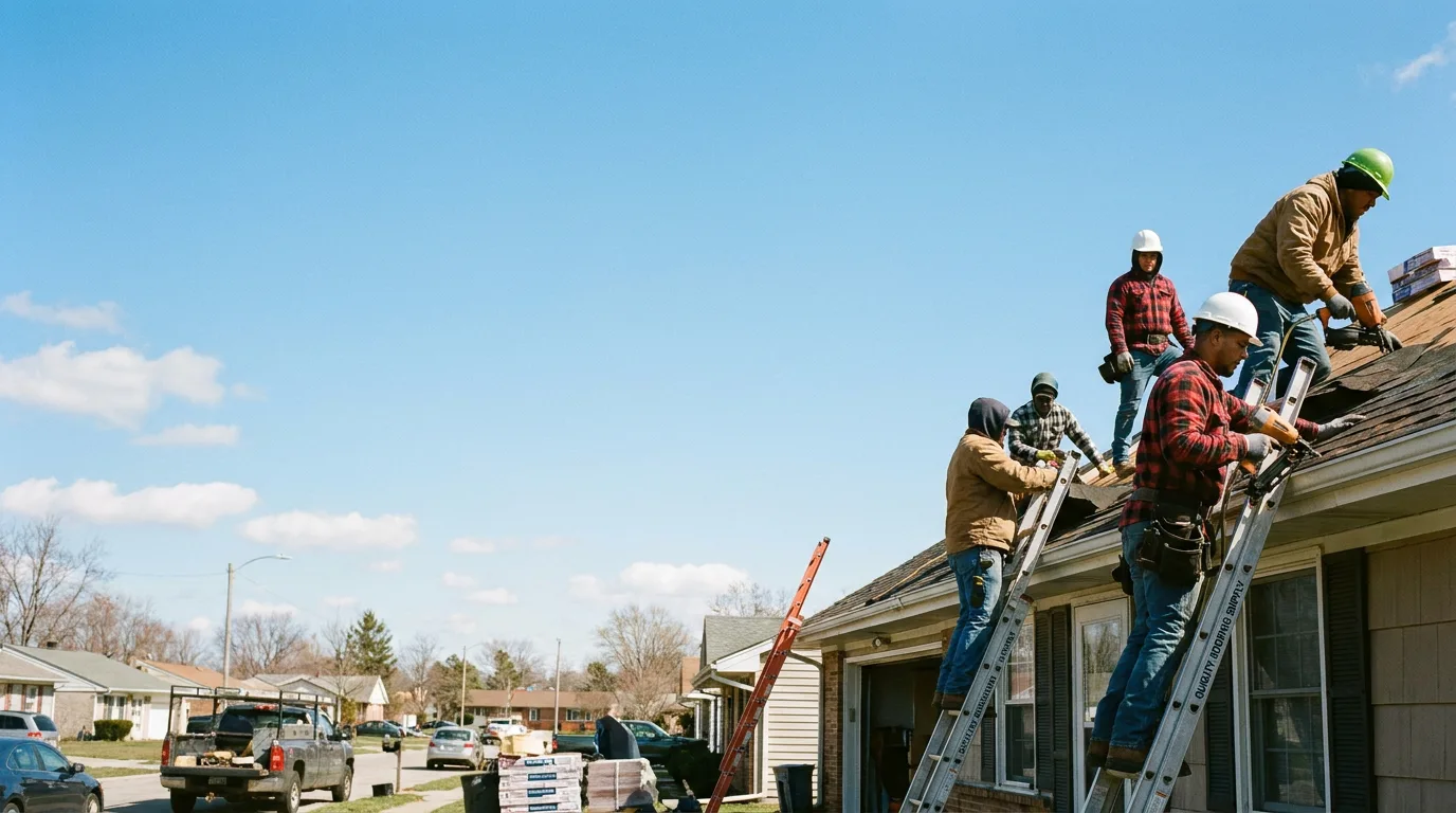 Roofing in Lamoure, ND near me